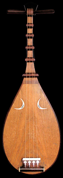 Biwa - Japanese tear-drop lute