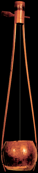 Ektara or Gopiyantra - A one string percussion instrument from Bengal, India, and Bangladesh