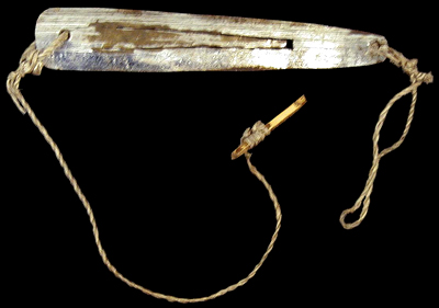 Gerudeng - Iban metal jaw harp from Sarawak