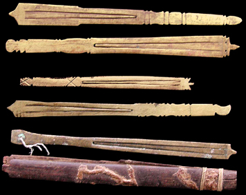 Brass ruding - jaw harp from Borneo