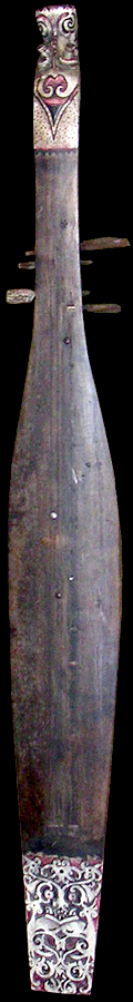 Sape - boat lute from Kalimantan