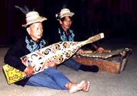 Sape musicians from Sarawak